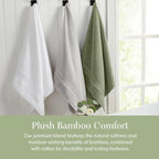 Springtree Home Luxury Viscose from Bamboo Bath Towel Set 6 Piece Set | 35% - Image 6