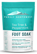 Purely Northwest-Tea Tree, Peppermint, MSM & Epsom Salt Foot Soak-for Stubborn by PurelyNorthwest