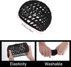 WLLHYF Wig Cap Thick Long Hair Caps Adjustable Net Mesh Braided Weaving Making - Image 8