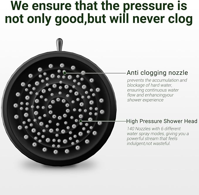 Filtered Shower head for Healthier Hair & Skin – Removes Chlorine & Heavy Metals - Image 7