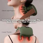 Neck Massager with Heat for Pain Relief Deep Tissue Cordless Neck and Shoulder - Image 2