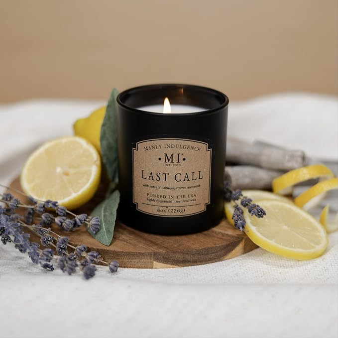 Manly Indulgence Last Call Scented Candles - Image 3