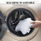 Non Slip Bath Pillow, Luxury Spa Bathtub Head & Neck Rest Support, Permeable - Image 6