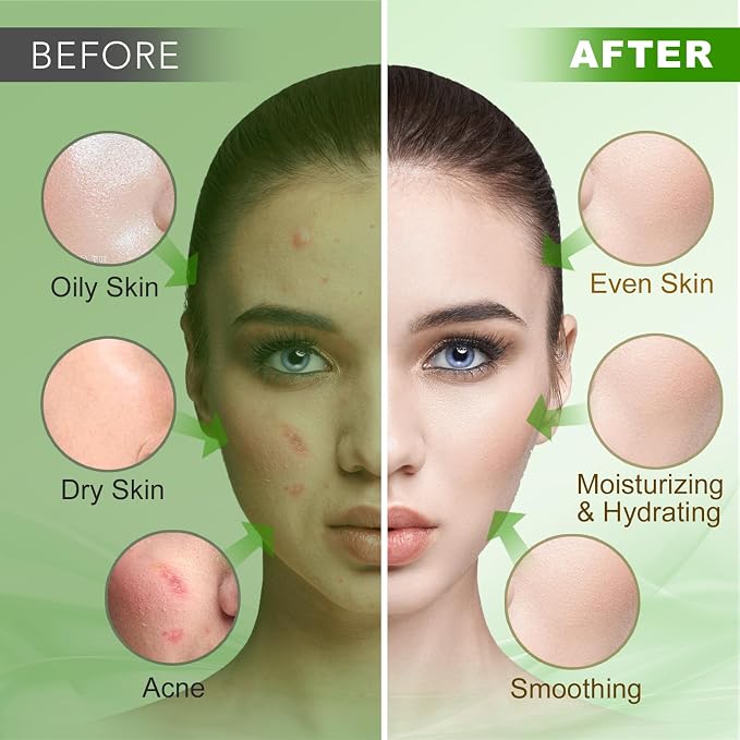 Jelly Mask for Facials Professional, Hydrating & Moisturizing Peel-Off Natural - Image 5