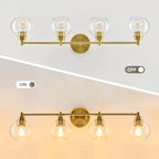 VONLUCE Bathroom Light Fixtures, 4-Light Vanity Light - Image 2