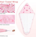 Unicorn Castle Microfiber Hair Towel - Image 3