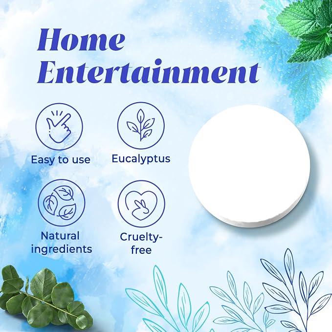 Shower Steamers Aromatherapy 8 Pack, Menthol & Eucalyptus Shower Bombs - Image 4