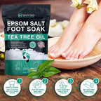 Tea Tree Oil Foot Soak with Epsom Salt - Image 2