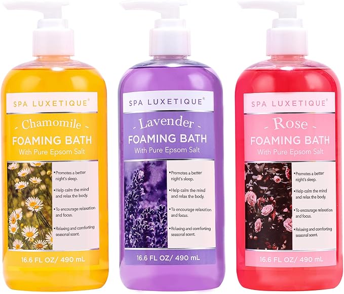 Spa Luxetique Bubble Bath, Foaming Bath by spaluxetique