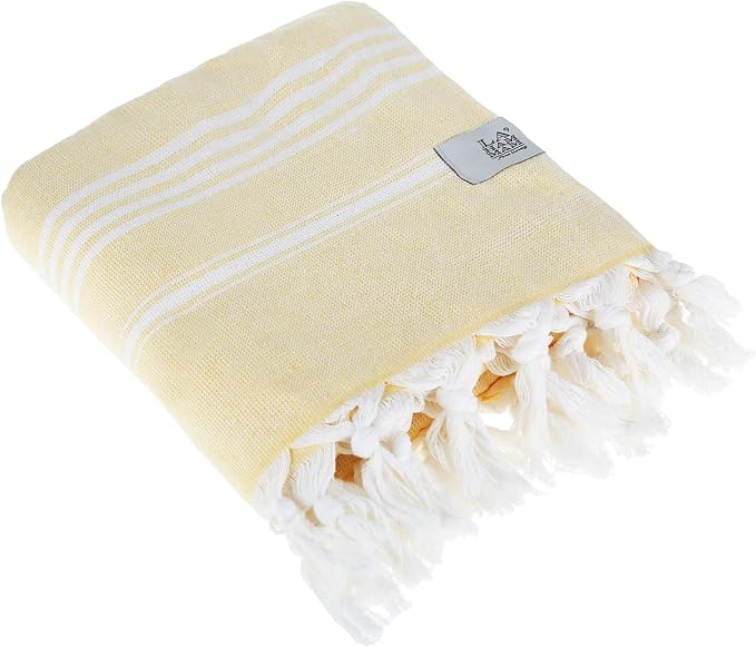Beach Towel | Cotton Beach Towels, Sand Free, Highly Absorbent, Quick Dry - Image 3