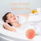 Bath Bombs Salt Balls, Turmeric Lemon Vitamin C Lemon Extract Essential Oils - Image 6