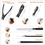 SZQHT Podiatrist Toenail Clippers Set, Professional Toe Nail Clippers - Image 2