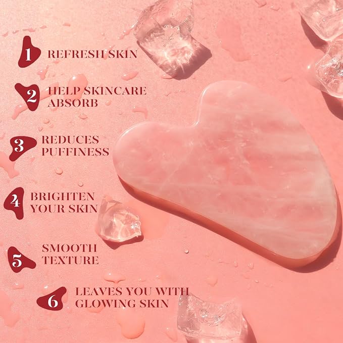BAIMEI IcyMe Jade Roller & Gua Sha, Face Roller Redness Reducing Skin Care Tools - Image 3