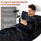 Lcoco&Dream Portable Sauna Blanket, Dual Sided Temperature Control，Relaxation - Image 4