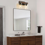 GoYeel Farmhouse Vanity Lights for Bathroom, Wooden Rustic Vanity Lighting - Image 6
