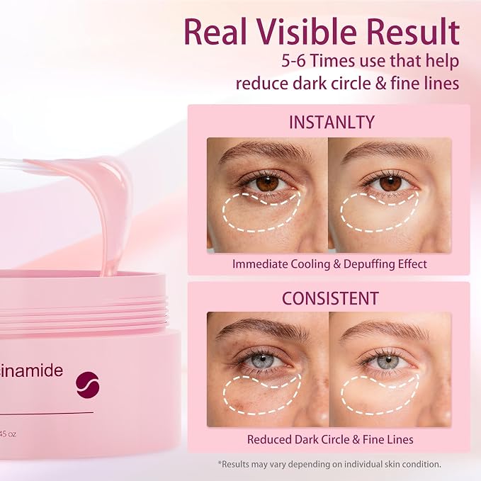 70Pcs Caffeine Peptide Under Eye Patches - Image 4