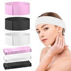 30Pcs Disposable Spa Facial Headbands, Non-Woven Stretch Disposable Headbands by Unknown