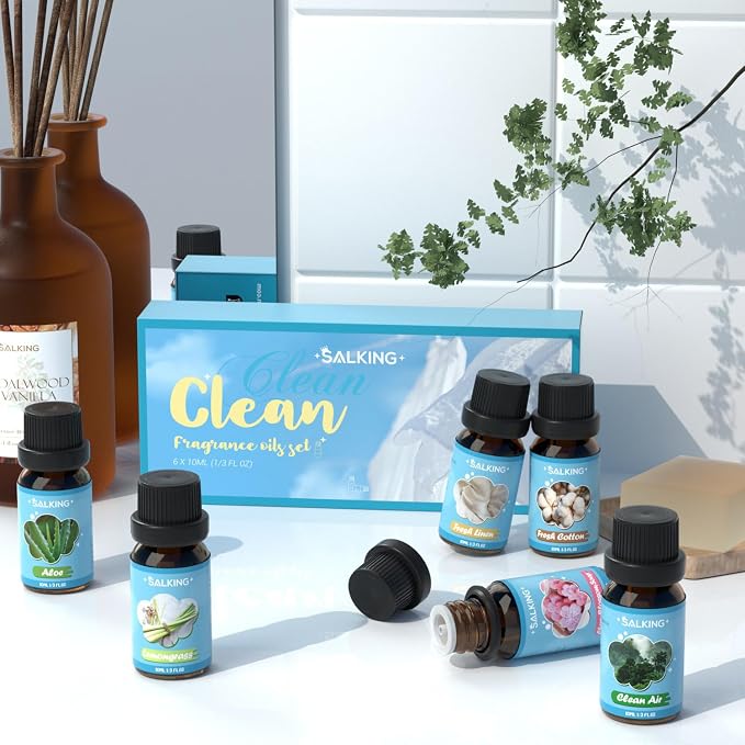 SALKING Clean Fragrance Oils, Premium Essential Oil - Image 6