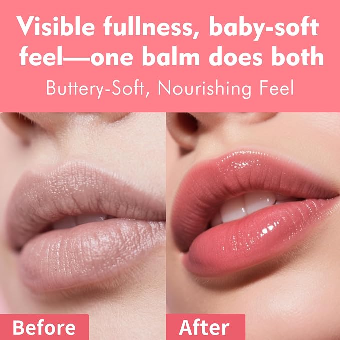 KIMUSE 6 Pcs Tinted Lip Butter Hydration Balm Set, 6 Flavored Shades Hydrating - Image 6