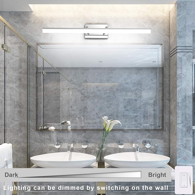 Aipsun 31.5in Dimmable Modern LED Vanity Lights - Image 4