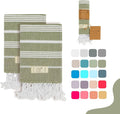 Hand Towels - Set of 2, Turkish Cotton owels by YAZZTURKISHCOTTON