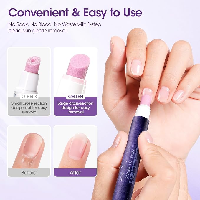 Gellen 4-in-1 Cuticle Pusher Pen - Image 7