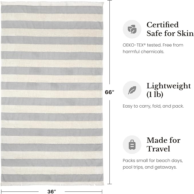 Lightweight Turkish Beach Towel - Image 3