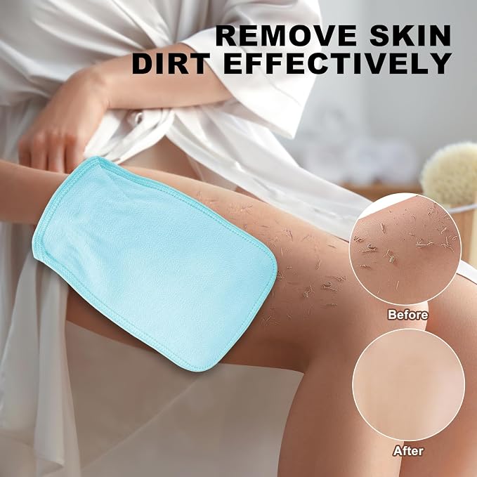 4PCS Durable Body Scrub, Dead Skin Remover & Body Scrubber Exfoliator, Body - Image 3
