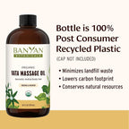 Banyan Botanicals Vata Massage Oil – Organic Herbal Massage Oil - Image 3