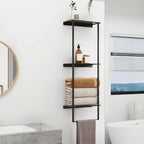 Towel Storage for Bathroom, 3 Tier Towel Rack - Image 3