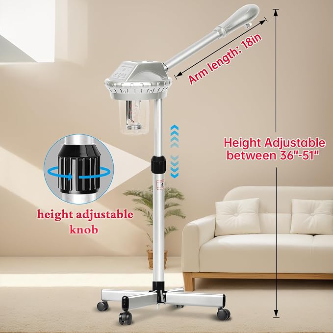 Professional Facial Steamer for Estheticians Face Steamr on Wheels - Image 5
