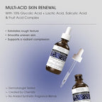 Advanced Clinicals Exfoliating 10% Glycolic Acid Serum - Image 2