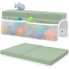 Comfortable Baby Bath Kneeler and Elbow Rest Pad Set – Thick Memory Foam Bath by Toodly