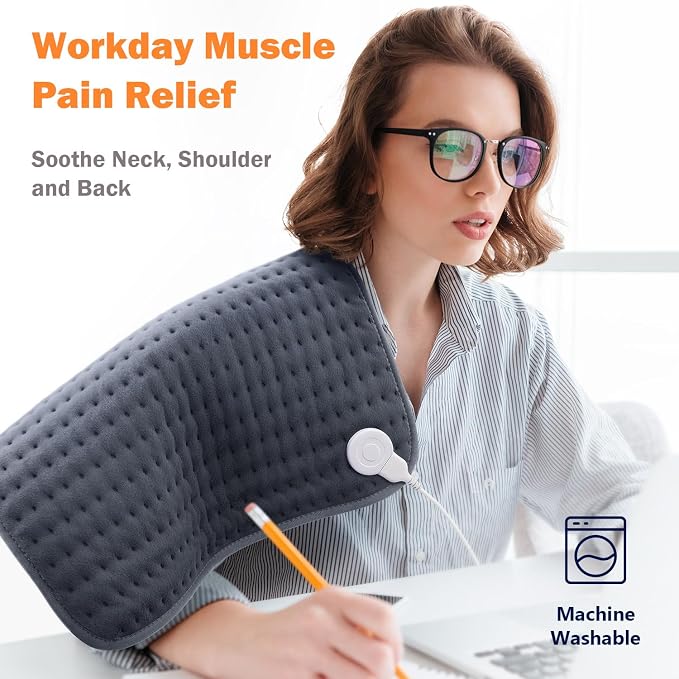 Ultra-Wide Microplush Heating Pad - Image 5