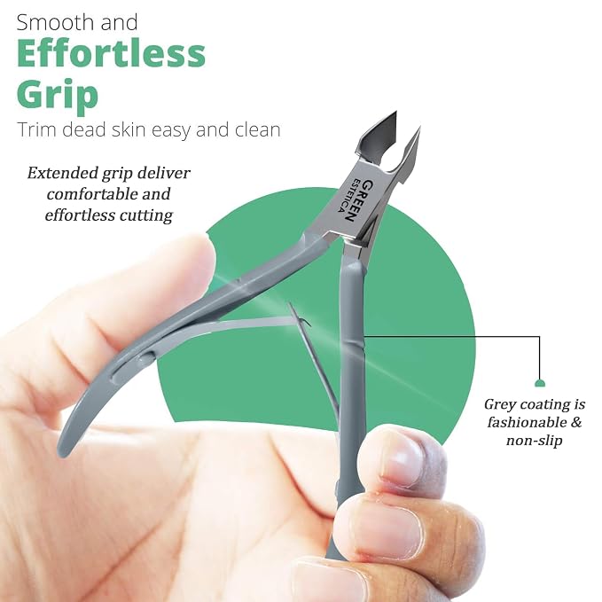 Professional Cuticle Trimmer Nail Cuticle Cutter Stainless Steel Cuticle Nippers - Image 5