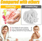 Kids Loofah, Cute Cartoon Animal Kids Bath Sponge - Image 7