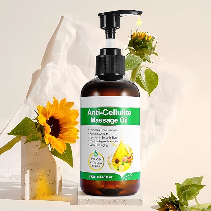 Body Oil Naturals Anti Cellulite Massage Oil, - Image 7