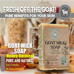 Honey Sweetie Acres Honey Oatmeal Goat Milk Soap - Image 2