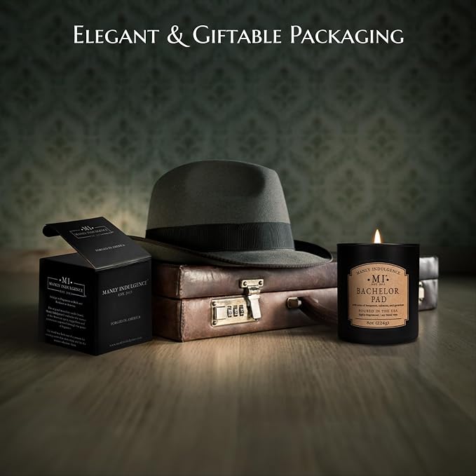 Manly Indulgence Bachelor Pad Scented Candles - Image 4