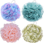 BTYMS Large Loofah Sponge Shower Scrunchies Puff 75g/pc Mesh Pouf Bath Loofa by BTYMS