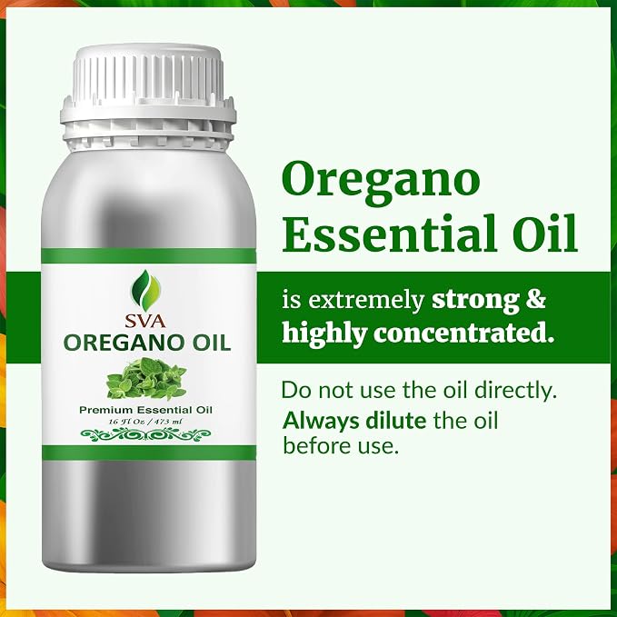 SVA Oregano Essential Oil – 16 Fl Oz – 100% Natural Oregano Oil - Image 2