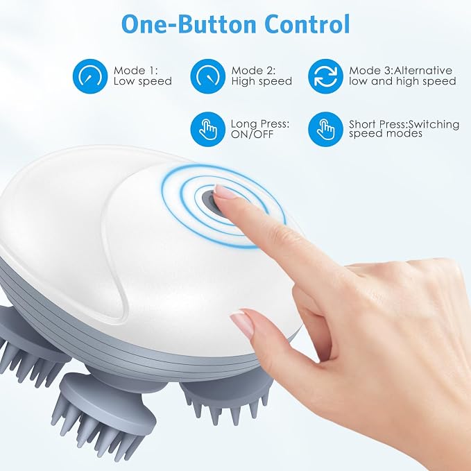 Cat Massager, Electric Scalp Massager, Head Massager - Image 2