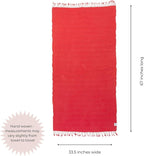 InfuseZen Stonewashed Turkish Bath & Beach Towel –100% Organic Turkish Cotton - Image 3