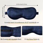 ZIMASILK Adjustable 100% 22 Momme Mulberry Silk Sleep Mask - Image 4