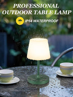 Kakanuo Green Cordless Shower Lamp Waterproof, Rechargeable Cordless Lamp - Image 5