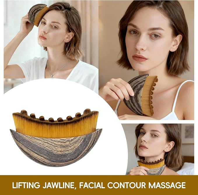 Lymphatic Contour Face Brush, Manual Face Brush - Image 2