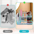 ANRUI Nail Drill Bit Holder, 28 Holes Plastic Nail Drill Machine & Bits Storage - Image 5