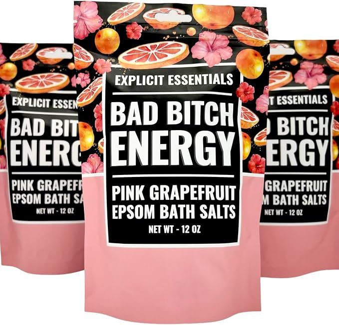Explicit Essentials Bath Salts for Women, 12oz Tropical Refresher Epsom Salts - Image 2