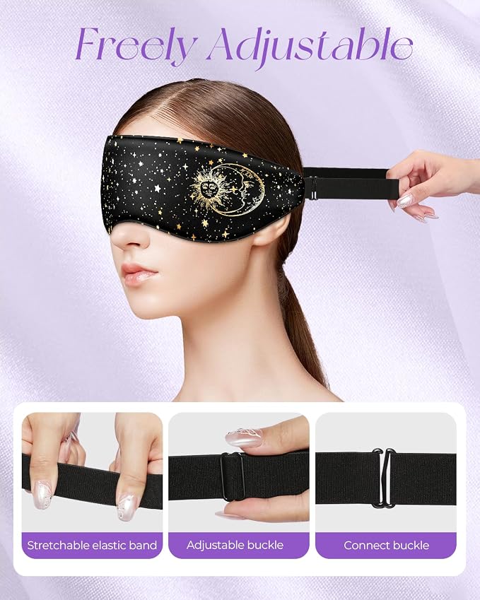 Miss Adola Silk Weighted Eye Mask - Image 5