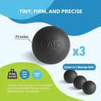 RAD Micro Rounds – Yoga Deep Tissue Massage Ball Set – Targeted Myofascial - Image 4